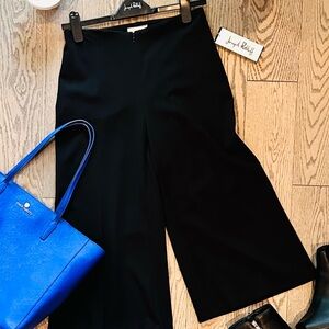 Joseph Ribkoff All-Seasons Black Wide-Leg Pants
